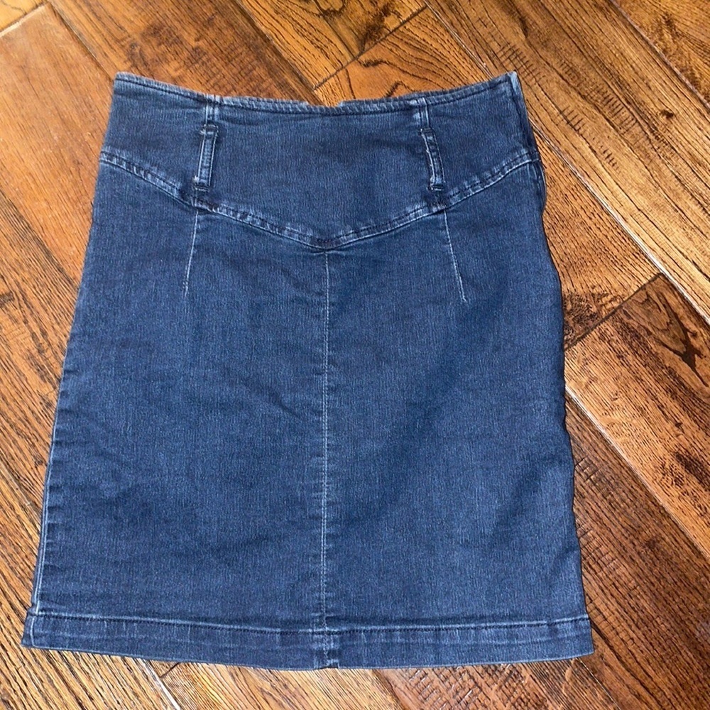Free People Jean/Denim Pencil Skirt Size 4